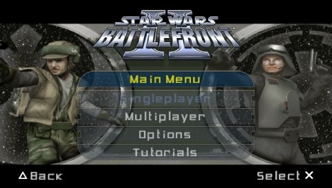 Star Wars Battlefront II screenshot 3 for PSP